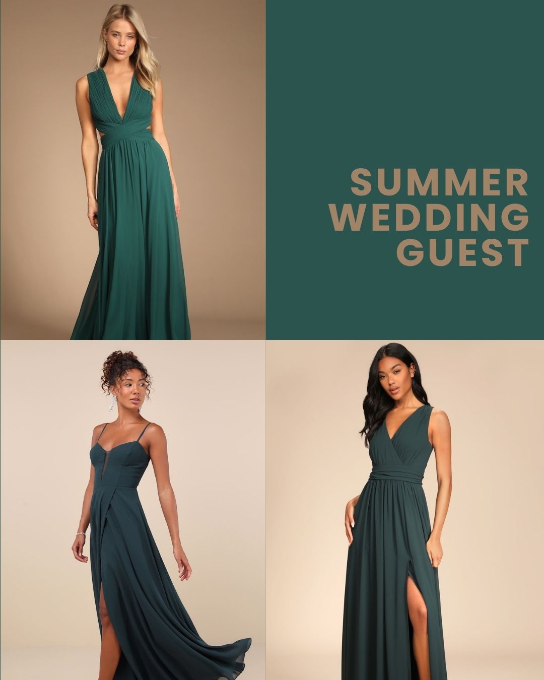 Summer wedding guest dress