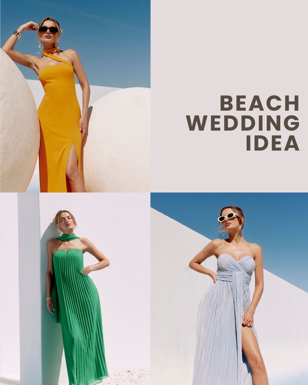 beach wedding guest idea